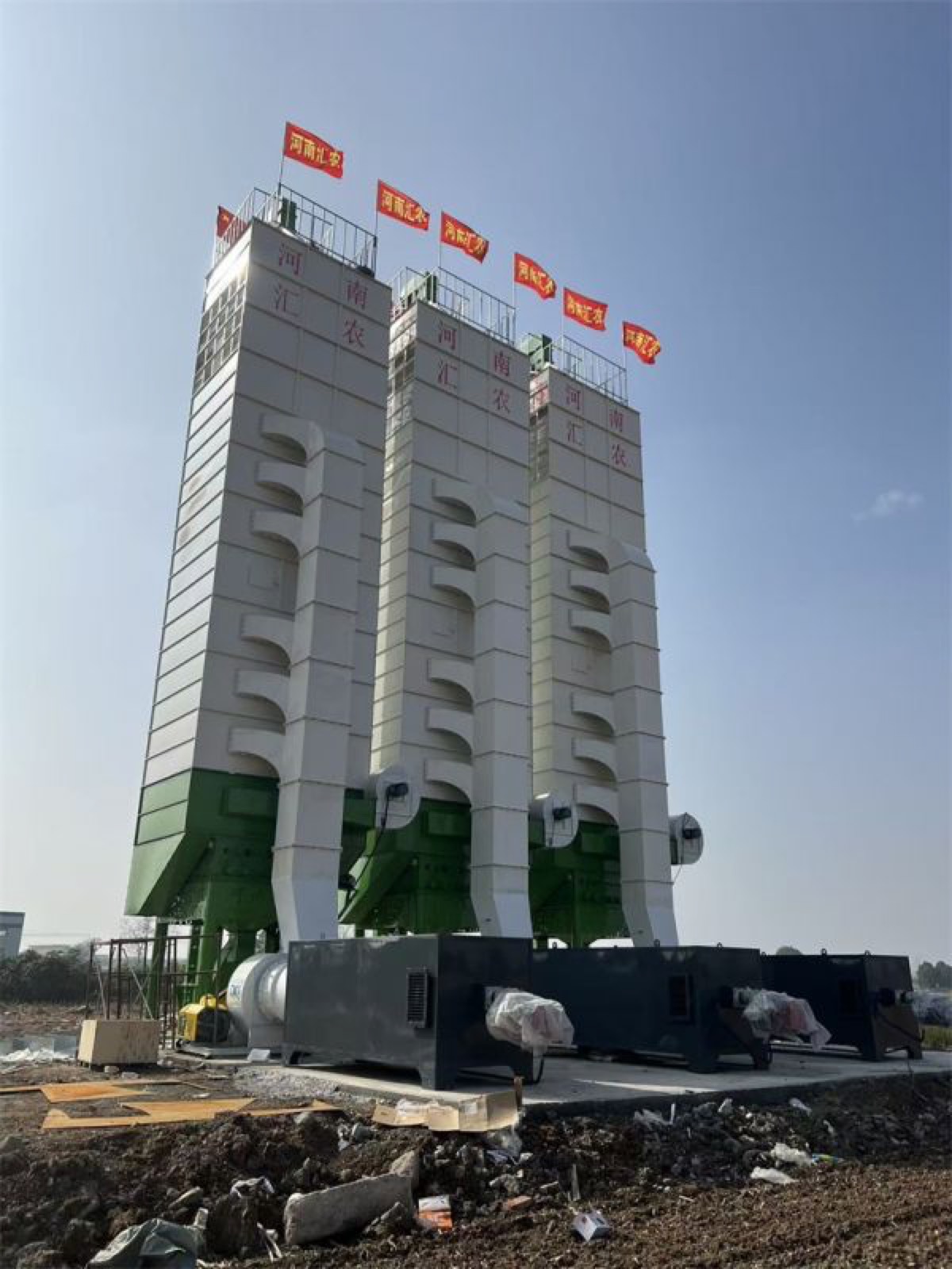 South America large-scale continuous drying application